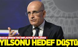Mehmet Şimşek'ten enflasyon açıklaması! Yılsonu hedef düştü