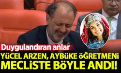 Yücel Arzen mecliste Aybüke Öğretmen için Mağusa Limanı türküsünü seslendirdi!