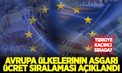 Avrupa ülkelerinin asgari ücret sıralaması açıklandı! İşte Türkiye'nin sırası