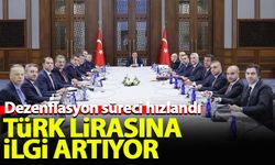 Ekonomi Koordinasyon Kurulu: Türk lirasına ilgi artıyor
