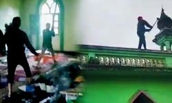 Devlet destekli Hindu çeteler camiye saldırdı