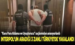 Uluslararası seviyede aranan 3 kişi yakalandı
