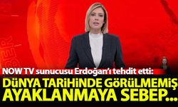 NOW TV sunucusu Gülbin Tosun, Erdoğan'ı tehdit etti: Dünya tarihinde görülmemiş ayaklanma...
