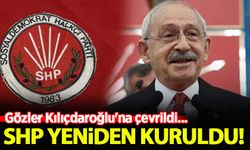 SHP yeniden kuruldu! Gözler Kılıçdaroğlu'na çevrildi...