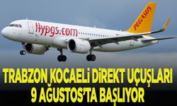 Trabzon-Kocaeli direkt uçuşları 9 Ağustos'ta başlıyor