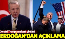 Donald Trump'a saldırı sonrası Erdoğan'dan ilk açıklama!