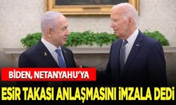 İsrail basınına göre, Biden, Netanyahu'dan Hamas'la esir takası anlaşması imzalamasını istedi