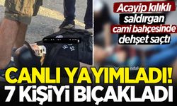 Irkçı sembolleri kuşandı, cami bahçesindeki cemaate saldırdı! 2'si ağır 7 yaralı...