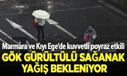 Bazı bölgelerde sağanak yağış bekleniyor