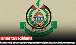 Hamas: İsrail işlediği cinayetleri gerekçelendirmek için sahte bahaneler uyduruyor