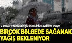 Birçok bölgede sağanak yağış bekleniyor