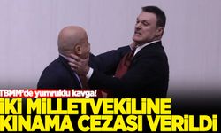 TBMM'de yumruklu kavga: İki milletvekiline kınama cezası verildi
