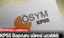 2024-KPSS Ortaöğretim geç başvuru süresi uzatıldı