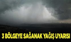 Meteoroloji'den 3 bölgeye sağanak yağış uyarısı