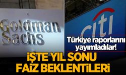 İki dev banka Türkiye raporlarını yayımladı: Yıl sonu faiz beklentileri...