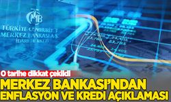 Merkez Bankası'ndan kredi ve enflasyon açıklaması