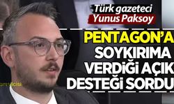 Türk gazeteci, Pentagon'a soykırıma verdiği desteği sordu!