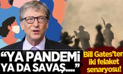 Bill Gates'ten dünyaya 2 ihtimalli uyarı: Ya savaş ya pandemi...