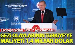 Erdoğan: Gezi olaylarının Türkiye’ye maliyeti 1,4 milyar dolar!