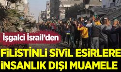 Sivil Filistinli esirlere işkence