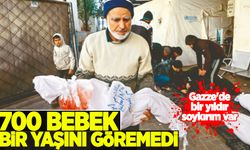 Gazze'de 700 bebek bir yaşını göremedi