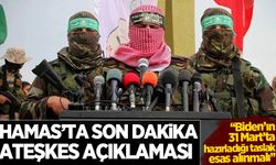 Hamas'tan ateşkes açıklaması: Hazırız!