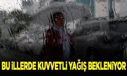 Bu illerde kuvvetli yağış bekleniyor