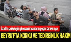 Beyrut'ta bombardıman ve İHA sesleri nedeniyle korku hakim