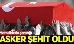 Ordu'da kontrol noktasında motosikletin çarptığı jandarma personeli şehit oldu