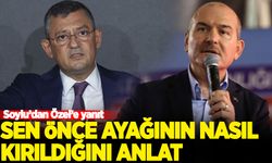 Süleyman Soylu'dan Özel'e: Sen önce ayağının nasıl kırıldığını anlat