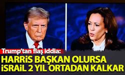 Trump: Harris başkan olursa İsrail 2 yıl içinde ortadan kalkar