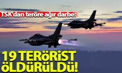 TSK'dan teröre ağır darbe: 19 terörist öldürüldü