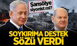 Scholz'dan soykırıma destek sözü: Daha fazlasını teslim edeceğiz