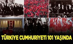 Mustafa Kemal Atatürk'ün "En büyük eserim" dediği Türkiye Cumhuriyeti 101. yılını kutluyor