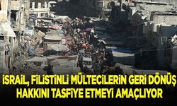 Filistin: İsrail, Filistinli mültecilerin geri dönüş hakkını tasfiye etmeyi amaçlıyor