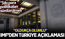 IMF'den Türkiye değerlendirmesi: 'Oldukça olumlu'