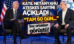 Suç ortakları görüştü! Netanyahu ateşkes şartını açıkladı: Tam 60 gün...