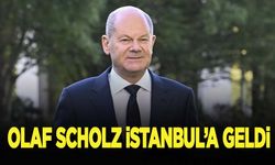 Olaf Scholz İstanbul'a geldi