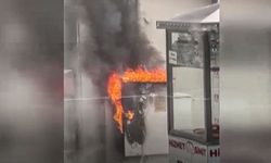Trabzon'da elektrik panosu bomba gibi patladı!