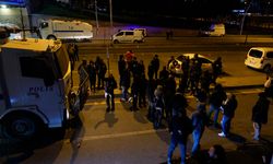 Ankara'da izinsiz gösteriye müdahalede bulunan 5 polis yaralandı