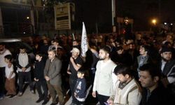 ABD konsolosluğu önünde İsrail protestosu