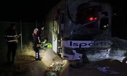 Aydın'da otobüsün şarampole düştüğü kazada 1 kişi öldü