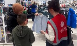Edirne Vakıflar Bölge Müdürlüğünden ihtiyaç sahibi çocuklara bayramlık kıyafet yardımı