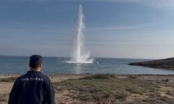 Çanakkale'de Bozcaada açıklarında bulunan mayın imha edildi