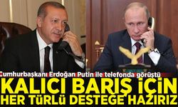 Cumhurbaşkanı Erdoğan Putin ile telefonda görüştü