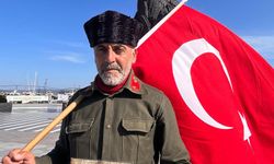 Şehitler için 7 yıldır İstanbul'dan Çanakkale'ye yürüyor
