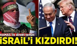 Hamas ile direkt teması İsrail'i kızdırdı