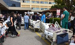 Antalya'da hastanenin acil servisinde yangın çıktı