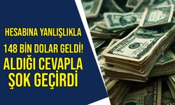 Hesabına yanlışlıkla 148 bin dolar geldi! Aldığı cevapla şok geçirdi