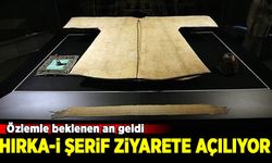 Hırka-i şerif ziyarete açılıyor! hazırlıklar tamamlandı